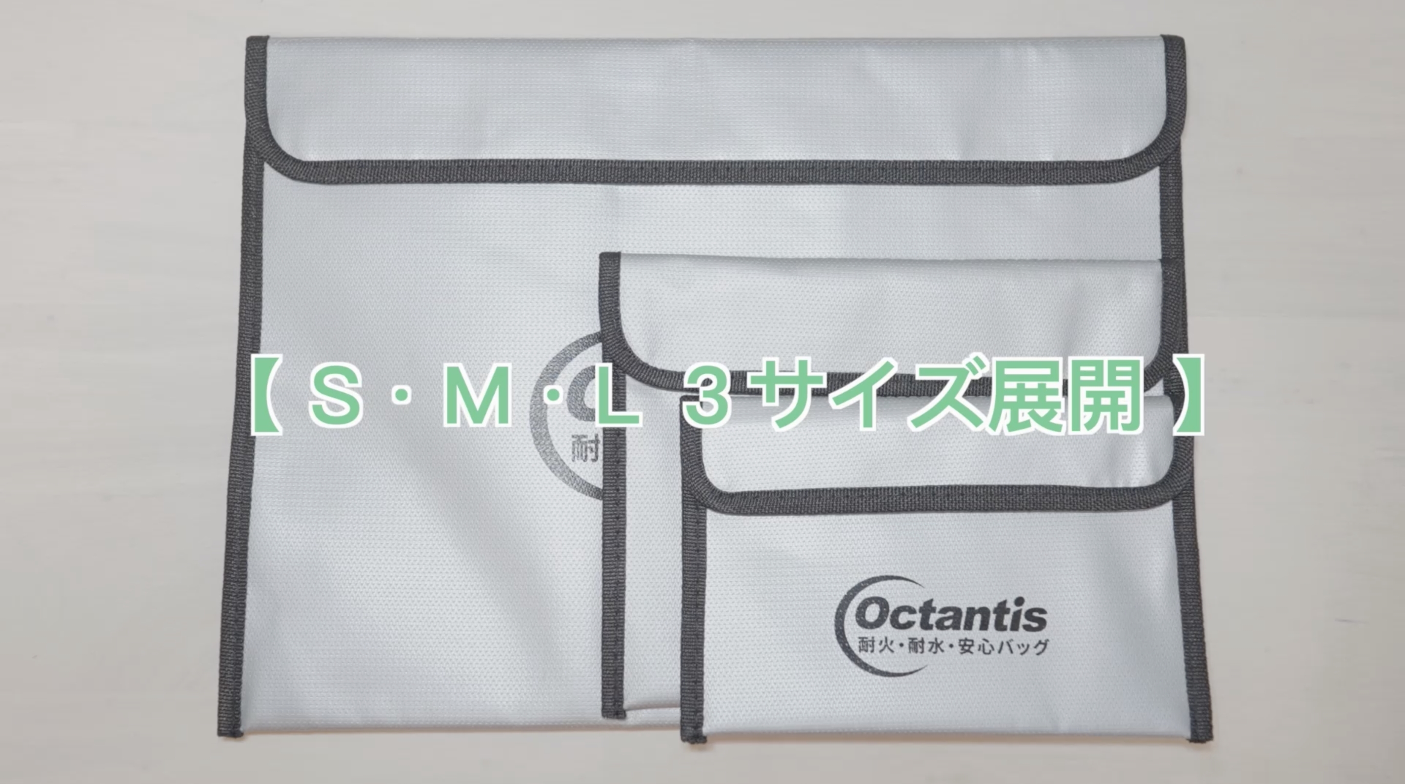 Amazon.co.jp: Octantis 耐火バッグ 耐火 防火袋【収納のプロ監修